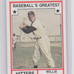 1982 TCMA Baseball's Greatest Hitters (White Back) Willie Mays #6 Giants