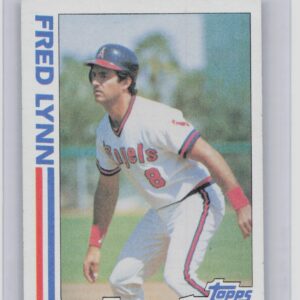 1982 Topps Fred Lynn #252 Angels