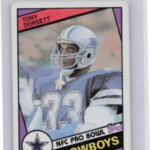 1984 Topps Tony Dorsett VAR #238 Cowboys