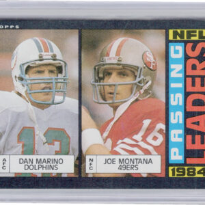1985 Topps Dan Marino / Joe Montana #192 49ers