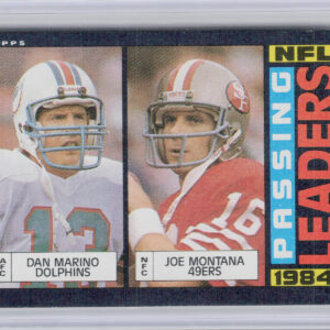 1985 Topps Dan Marino / Joe Montana #192 49ers