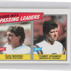 1987 Topps Dan Marino / Tommy Kramer VAR #227 Vikings