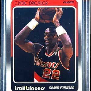 1988-89 Fleer Clyde Drexler #92 Blazers