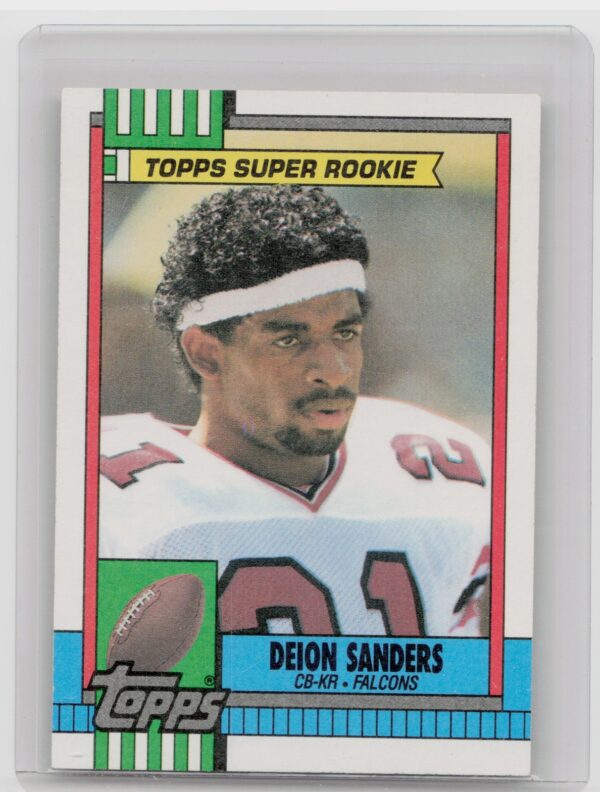 1990 Topps Deion Sanders VAR #469 Falcons