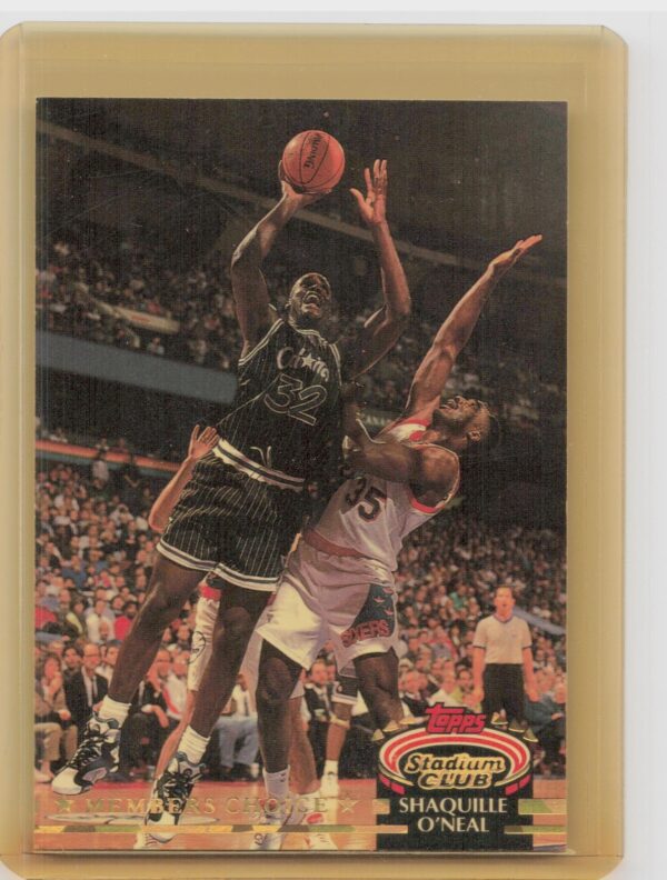 1992-93 Stadium Club Shaquille O'Neal #201 Magic