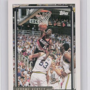 1992-93 Topps Jerome Kersey Gold #143 Blazers