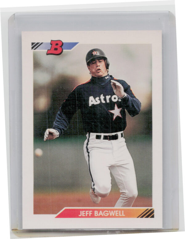 1992 Bowman Jeff Bagwell #200 Astros