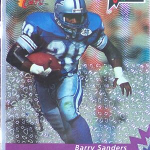 1992 Wild Card Barry Sanders #SS-1 Lions Stat Smashers