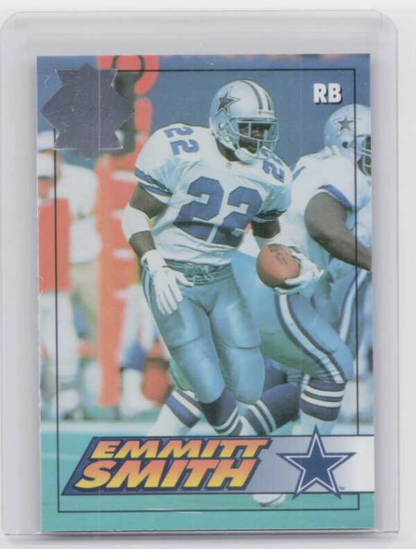 1994 Collector's Edge Emmitt Smith Boss Squad Silver #44 Cowboys