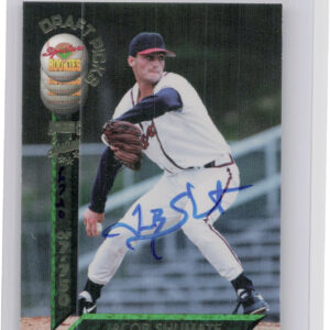 1994 Signature Rookies Draft Picks Jacob Shumate AU SN7750 #26 Braves Signatures