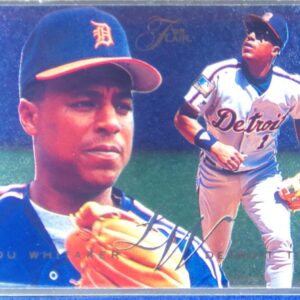 1995 Flair Lou Whitaker #42 Tigers