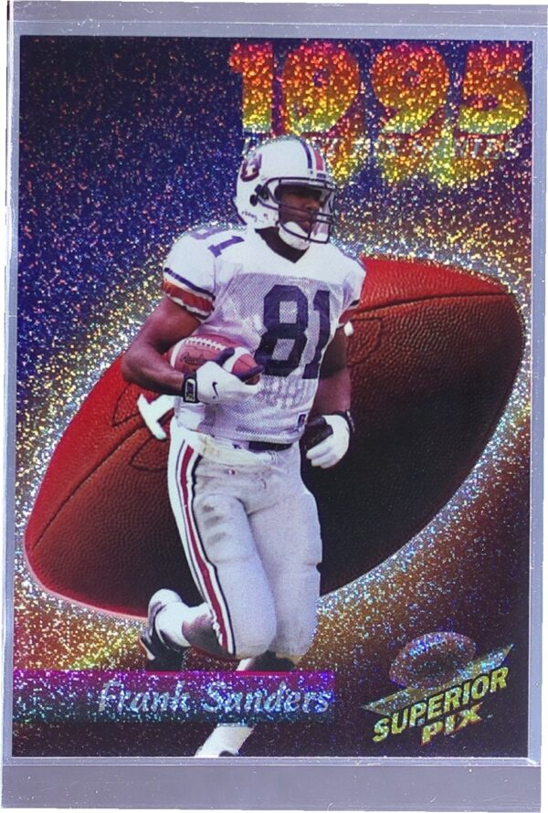 1995 Superior Pix Frank Sanders #5 Tigers Deep Threat