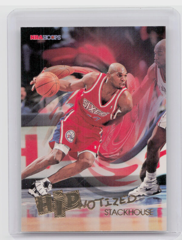 1996-97 Hoops Jerry Stackhouse #H14 76ers Hipnotized