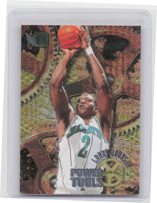 1996-97 Metal Larry Johnson #5 Hornets Power Tools