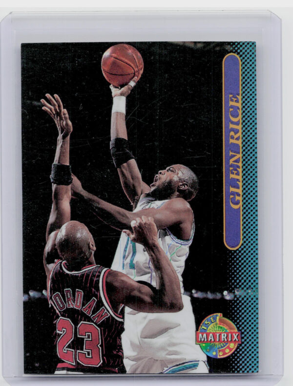 1996-97 Stadium Club Glen Rice TSC Matrix #51 Hornets