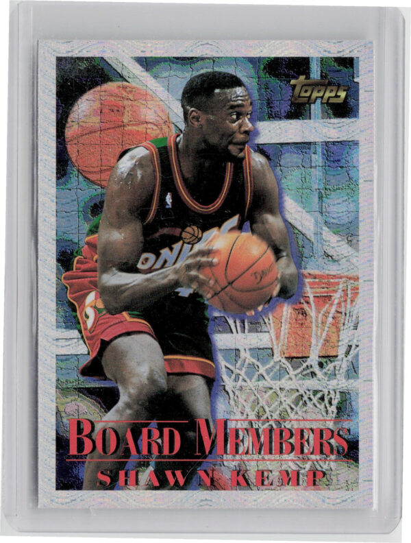 1996-97 Topps Shawn Kemp #10 SuperSonics Season's Best