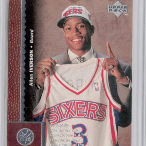 1996-97 Upper Deck Allen Iverson RC #91 76ers