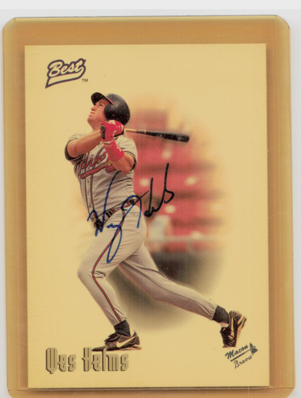 1996 Best Wes Helms AU #NNO Braves Autographs