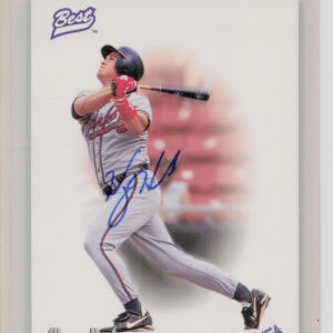 1996 Best Wes Helms AU #NNO Braves Autographs