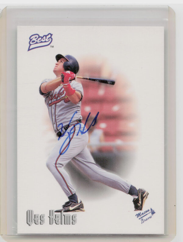 1996 Best Wes Helms AU #NNO Braves Autographs