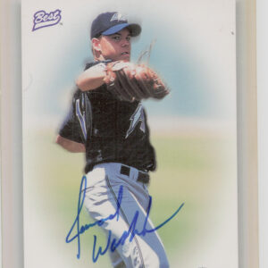 1997 Best Jarrod Washburn AU #NNO Storm Autographs Autograph Series