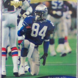 1997 Collector's Choice Joey Galloway #10 Seahawks Memorable Moments