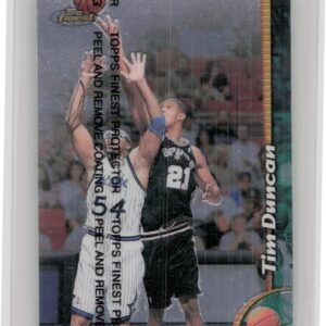 1998-99 Finest Tim Duncan #190 Spurs