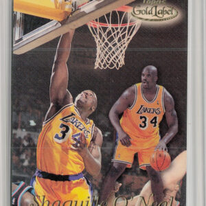 1998-99 Topps Shaquille O'Neal #GL2 Lakers Topps Gold Label