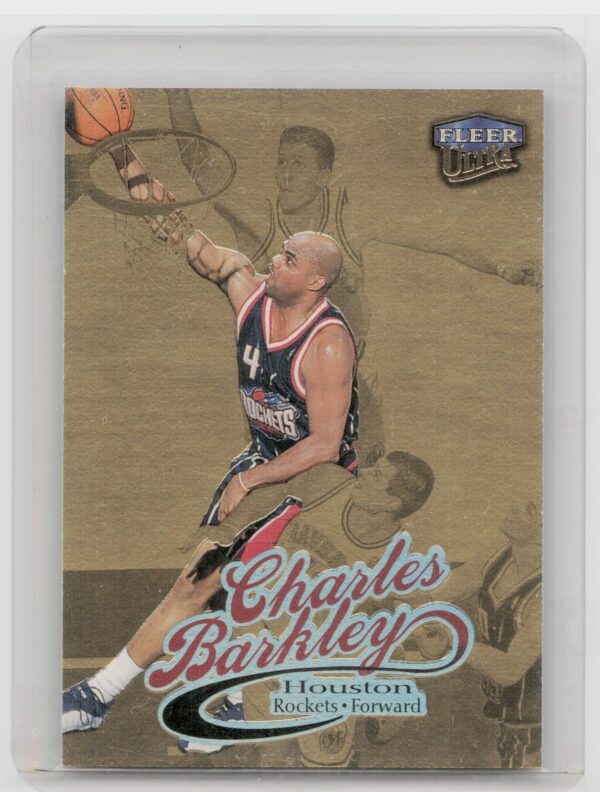 1998-99 Ultra Charles Barkley Gold Medallion #98G Rockets
