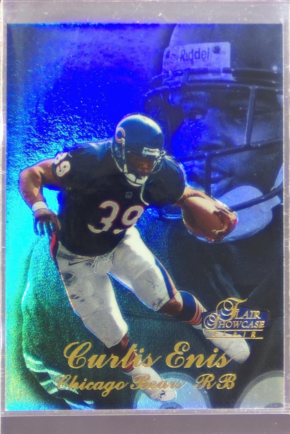 1998 Flair Showcase Curtis Enis RC #15 Bears