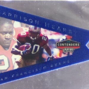 1998 Playoff Contenders Garrison Hearst RC #81 49ers Pennants Blue Felt