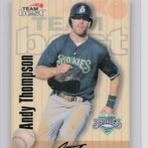 1998 Team Best Andy Thompson #NNO Smokies Autographs Signature Series
