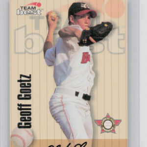 1998 Team Best Geoff Goetz AU #NNO Bombers Autographs Signature Series