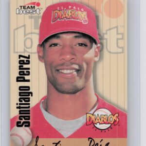 1998 Team Best Santiago Perez Auto #NNO Diablos Autographs Signature Series