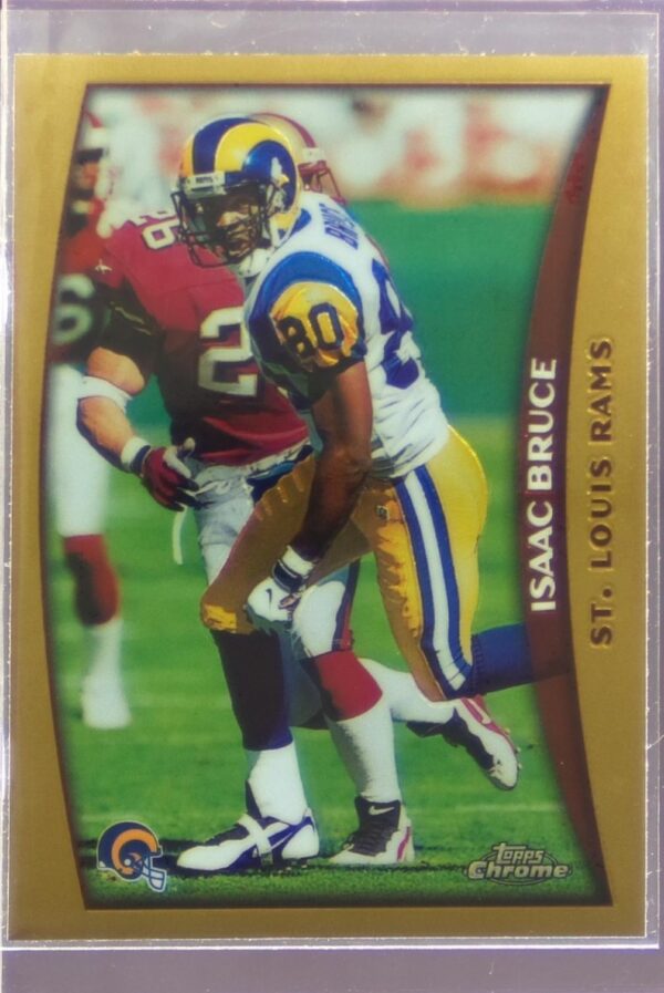 1998 Topps Chrome Isaac Bruce #32 Rams