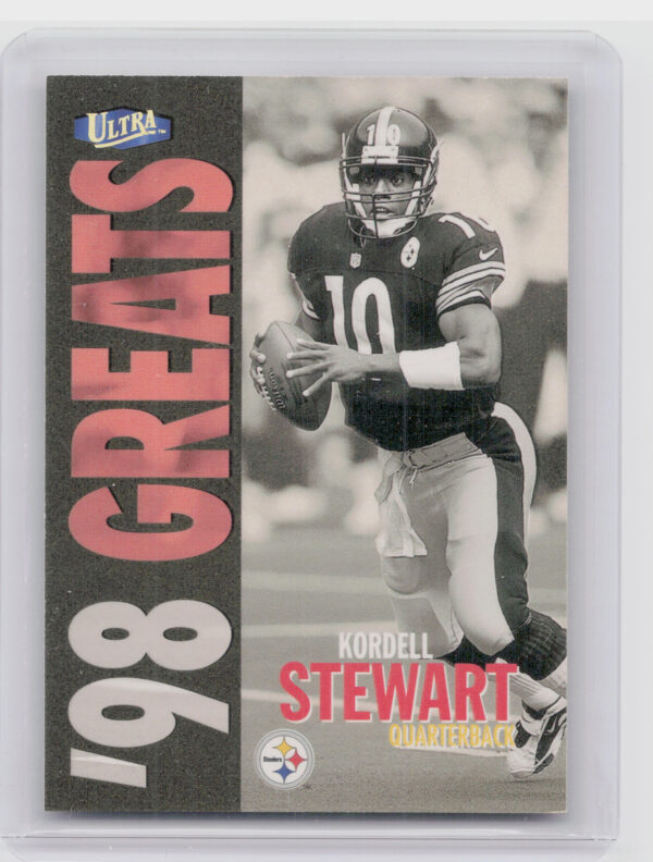 1998 Ultra Kordell Stewart Gold Medallion #377G Steelers