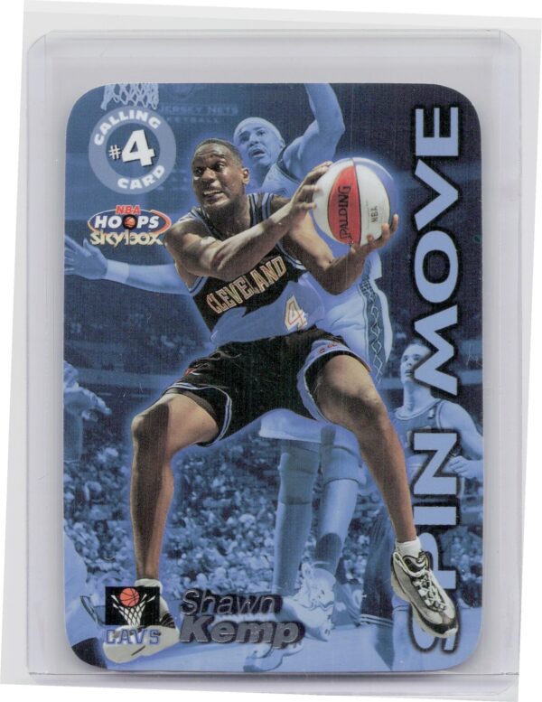 1999-00 Hoops Shawn Kemp #7CC Cavaliers Calling Card
