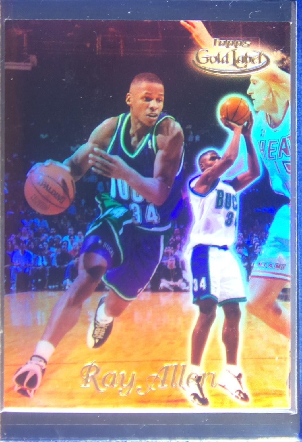 1999-00 Topps Gold Label Ray Allen #49 Bucks