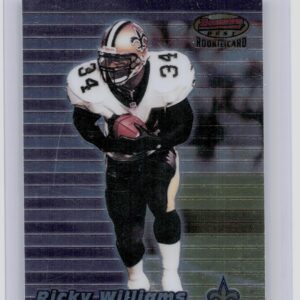 1999 Bowman's Best Ricky Williams RC #133 Saints