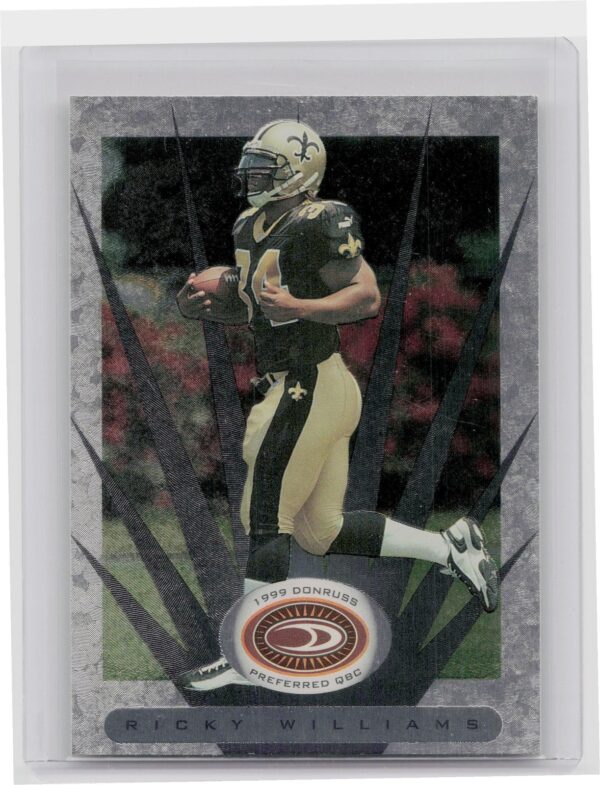 1999 Donruss Preferred QBC Ricky Williams #79 Saints