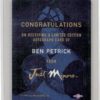 1999 Just Ben Petrick AU #NNO Mudcats Autographs - Image 3