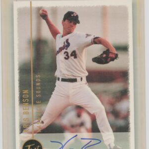 1999 Just Kris Benson Auto #NNO Sounds Autographs