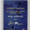1999 Just Mark Harriger AU #NNO Kernels Autographs - Image 3