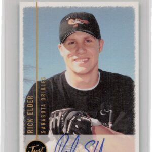 1999 Just Rick Elder Auto #NNO Orioles Autographs