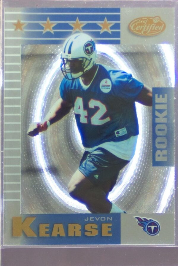 1999 Leaf Certified Jevon Kearse RC #224 Titans