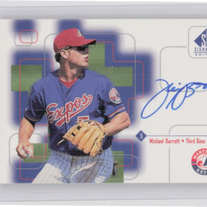 1999 SP Signature Edition Michael Barrett AU #MB Expos Autographs