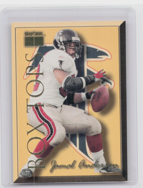 1999 SkyBox Premium Jamal Anderson #13 BT Falcons Box Tops