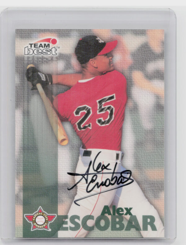 1999 Team Best Rookie Alex Escobar AU #NNO Bombers Autographs