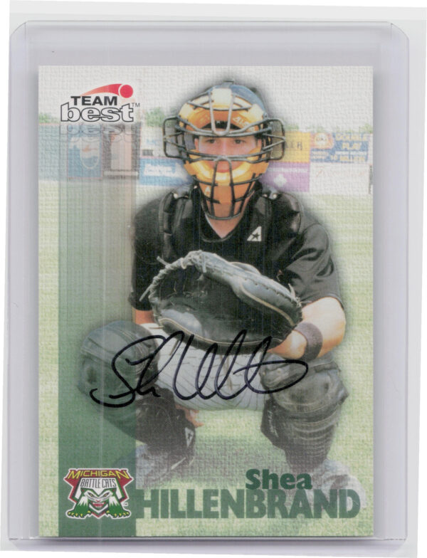 1999 Team Best Rookie Shea Hillenbrand AU #NNO Cats Autographs