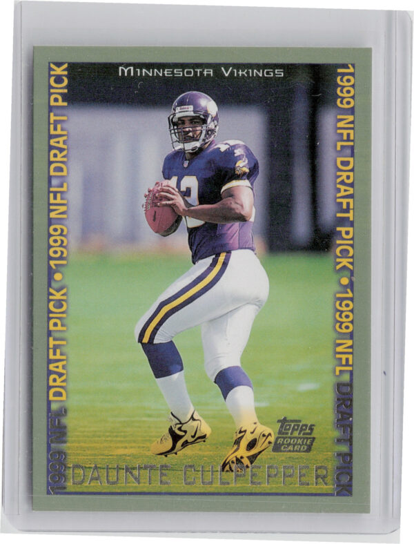 1999 Topps Daunte Culpepper RC #330 Vikings